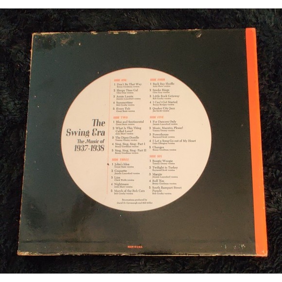 The Swing Era The Music of 1937-1938 Vintage Years of Humor LP Time Life Records - Picture 2 of 10